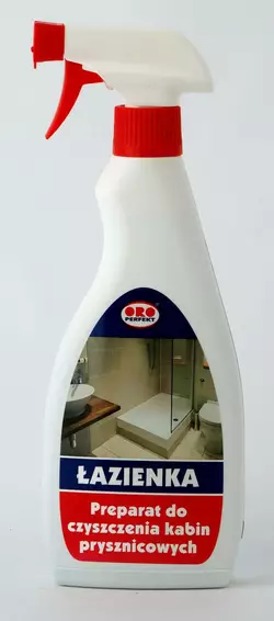 Засіб для чищення душових кабін 500 мл  ORO Засіб для чищення душових кабін 500 мл  ORO