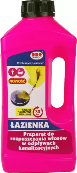 Препарат для розчинення волосся в каналізаційних стоках 800ml ORO Препарат для розчинення волосся в каналізаційних стоках 800ml ORO