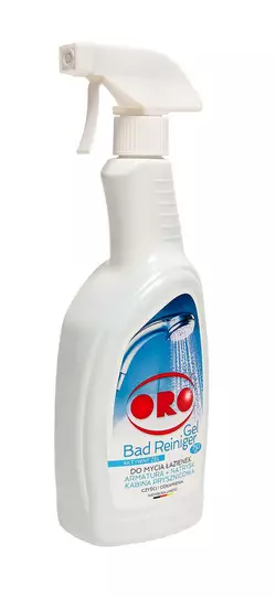 Гель для миття ванних кімнат і душових кабін  BadRainiger  750ml ORO Гель для миття ванних кімнат і душових кабін  BadRainiger  750ml ORO